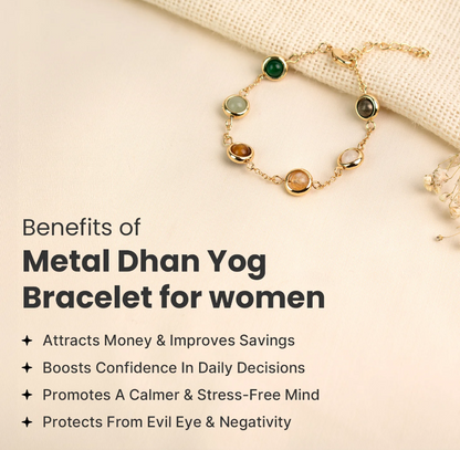Metal Dhan Yog Bracelet for Women