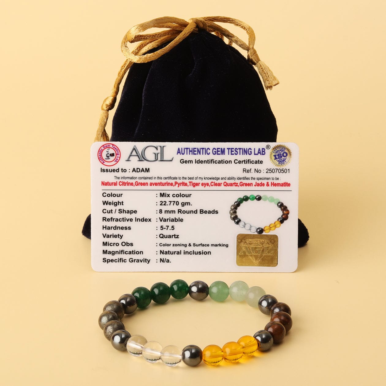 Dhan Yog Bracelet  With lab certificate