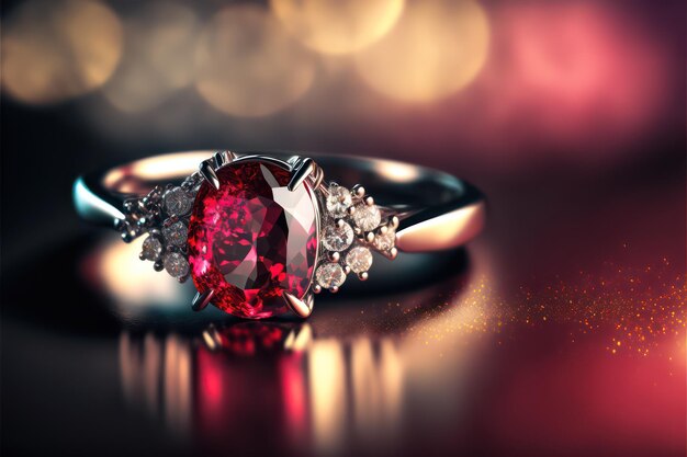 Rose Quartz Ring