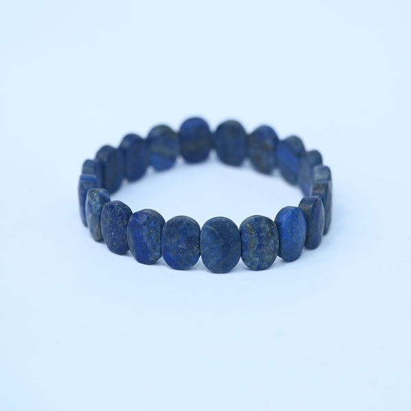 Royal Lapis Lazuli Tumble Bracelet for Wisdom & Truth